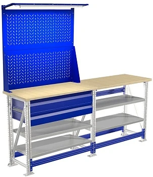 Верстак Практик Master M100.MF1/MF1/MF1.222.002.W
